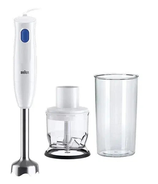 Braun Hand Blender – Powerful 2-in-1 & Multi-Speed Stick Blenders for Soups, Smoothies & Chopping | خلاط يدوي براون كهربائي