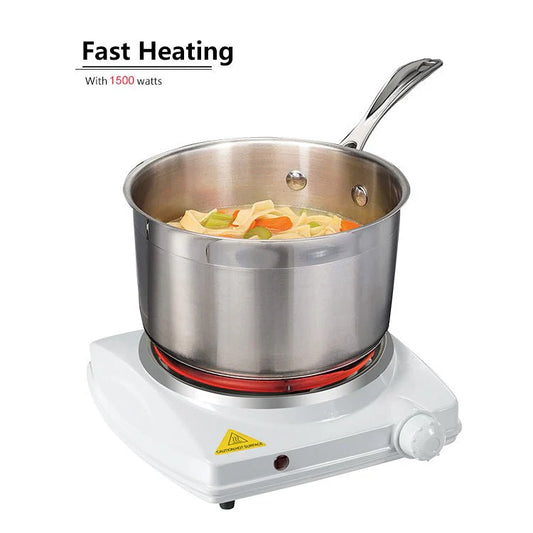 Nova Portable Electric Cooking Plate – 1500W Single Hot Plate for Fast Cooking | جهاز طبخ كهربائي محمول نوفا